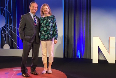 TED-style conference NIC speaker with Stephanie