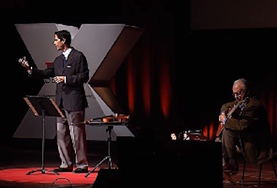 TEDx speaker Nuvi Mehta and Pepe Romero